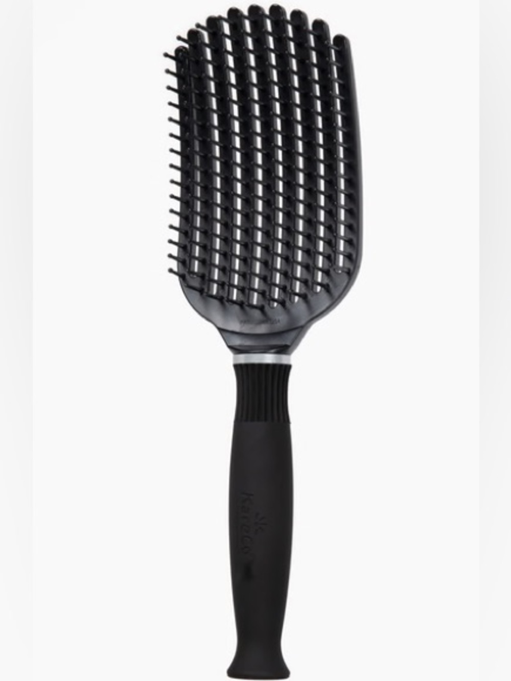 KARECO New Black TANGLE BUSTER® BRUSH Wet/Dry Flexible Paddle Comb